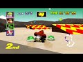 Mario Kart 64 Nintendo 64 JAPANESE Version LONGPLAY