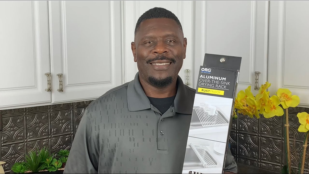 Over The Counter Drying Rack by ORG Space Saver and Portable