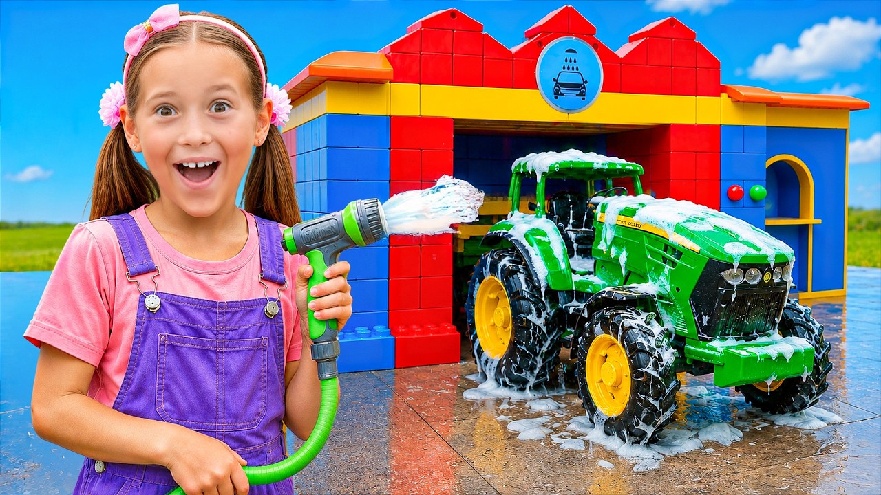 Sofia opens the best car wash in town