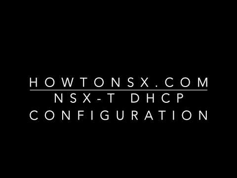 How to Configure DHCP in NSX-T