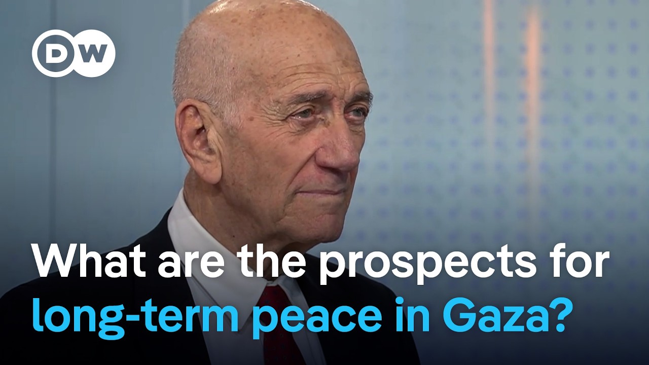 Olmert on lasting peace: 'We are prepared to fight for it' | DW News