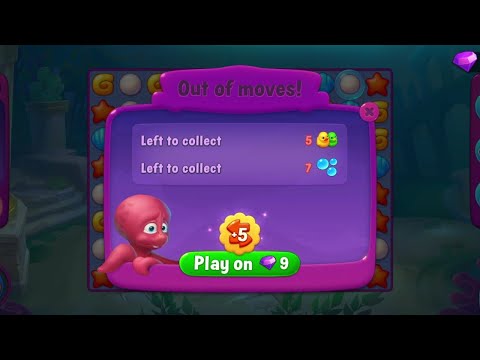 @Fishdom Level 10537 - 10539, Lose on Super Hard Level 10540 😭