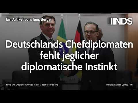 Deutschlands Chefdiplomaten fehlt jeglicher diplomatische Instinkt | Jens Berger