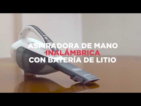 thumbnail video image 2 of Aspiradora Manual Inalámbrica Black+Decker  Con Iones de Litio, HLVA325J10-B3, 2 of 8