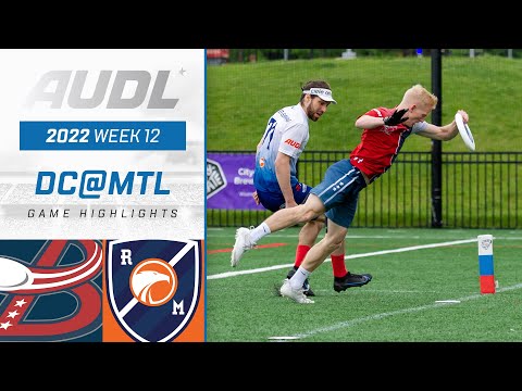 2022 AUDL: DC Breeze at Montreal Royal | Week 12 | Game Highlights