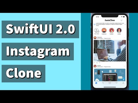 #SwiftUI 2.0 Swift 5.3 XCode 12 Instagram Clone I