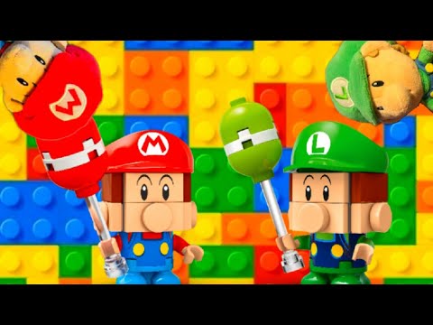 LEGO Baby Mario and LEGO Baby Luigi!
