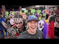 Creepy Con 2025 Horror Convention Knoxville Haunted House Walkthrough Opening Day Clown Overload