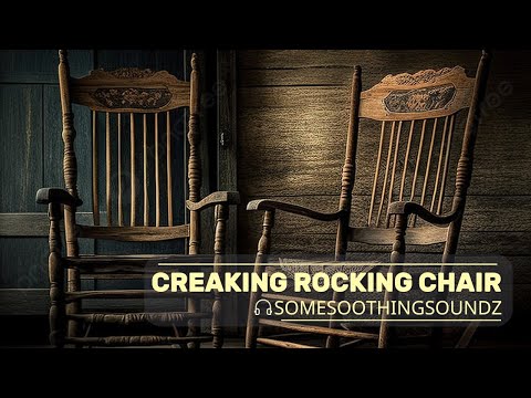 Creaking Rocking Chair | Squeaky Wood Ambience for Sleep, Study & Slow Living (ASMR/Ambience)