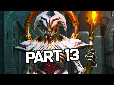 DOOM ETERNAL Gameplay Walkthrough Part 13 - THIRD PRIEST - PS4 DOOM Gameplay