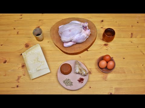 Medieval Chicken with White-Pepper Sauce - Piperatum Album