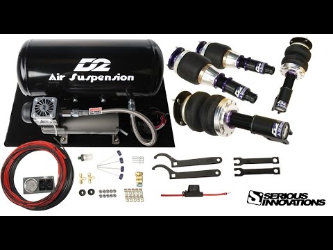 Unboxing of Accuair and D2 air suspension Plus How to install for 2010 Toyota Corolla