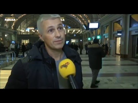 Stora föresningar i tågtrafiken efter att stormen Helga härjat i landet