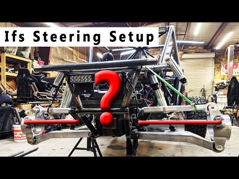 Building a Completely Custom Steering Setup for the Ultra4 - Trophy Truck Rack and Pinion - Part 15