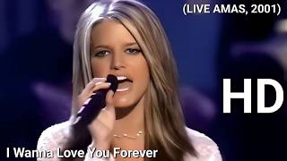 [FULL HD] Jessica Simpson - I Wanna Love You Forever (Live American Music Awards, 2001)