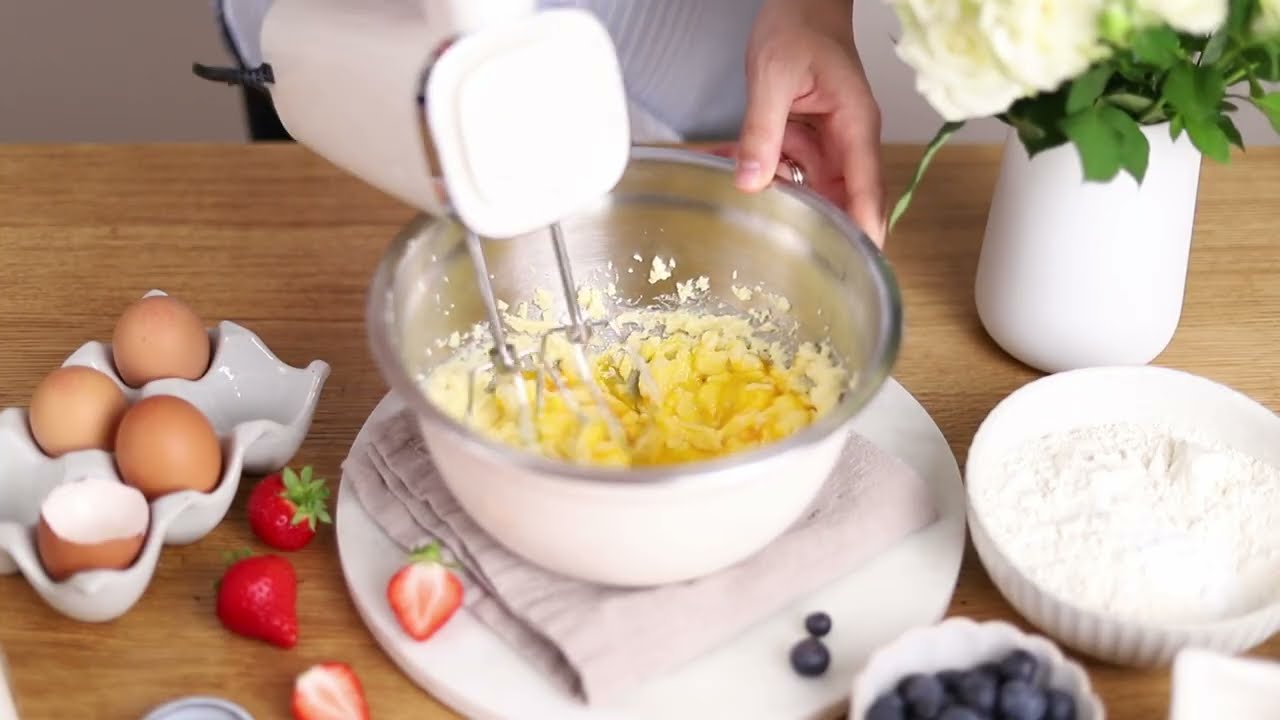 Mixer de mână EasyMix-500, 500W, Alb