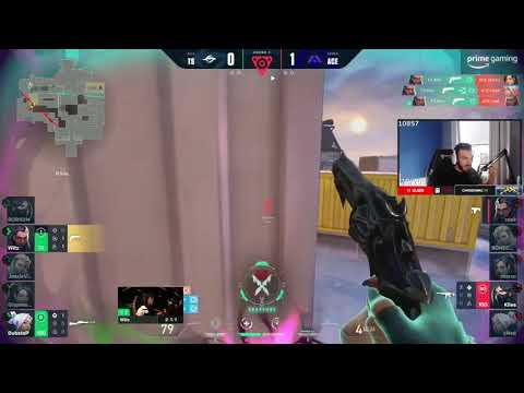 tarik Reacts to Team Secret Witz Insane 1 shot 2 kills with sheriff | Team Secret vs Acend Grand