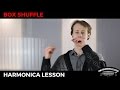 How to play a descending box shuffle on harmonica + free tab and backing track