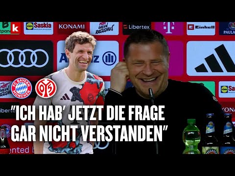 Bei Frage zu Thomas Müller: Schallendes Gelächter auf der Bayern-PK | FC Bayern München