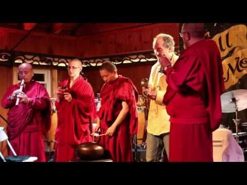 Tibetan Monks Perform at Creative Music Studio Summer 2016 Workshop