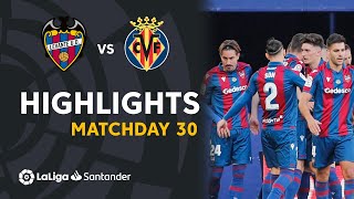 Resumen de Levante UD vs Villarreal CF (2-0)