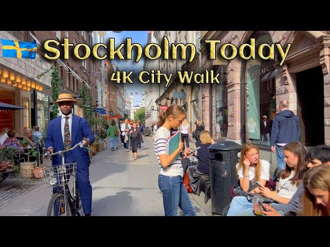 🇸🇪 Sweden: Stockholm Today – 4K City Walk