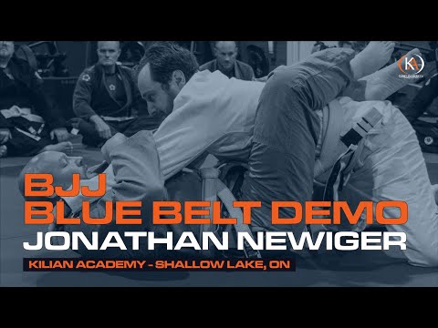 Jiu Jitsu Blue Belt | Jonathan Newiger | Kilian Academy BJJ
