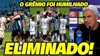 É A MAIOR VERGONHA DO ANO, UMA DAS  ELIMINAÇÕES MAIS CONSTRANGEDORAS DA HISTÓRIA DO CLUBE