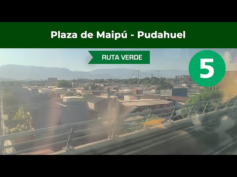 Metro de Santiago | NS74 P3011 | Plaza de Maipú - Pudahuel (RUTA VERDE)