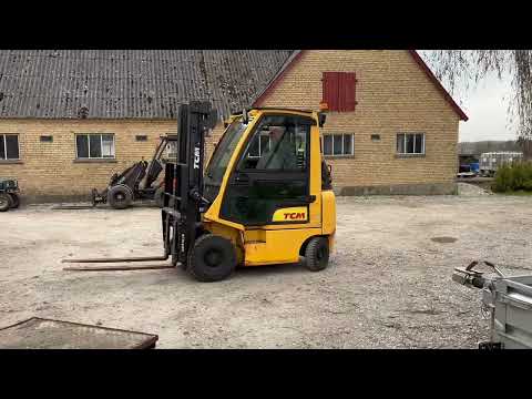 Video: TCM FGE 18-E1 gaffeltruck - gas 1