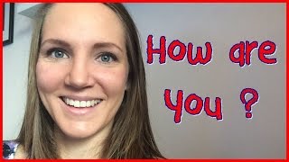 Norwegian Lesson: How are you?