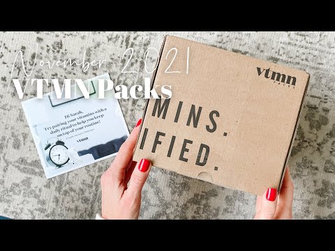 VTMN Packs Unboxing November 2021