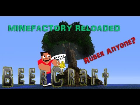 Grow A Rubber Tree They Said -  Minefactory Reloaded  - Sacred Rubber Sapling