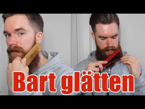Bart glätten | Zwei Techniken für einen glatten Bart