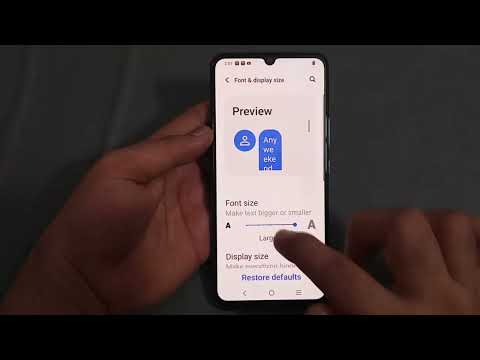 how to use high contrast text in Vivo y56, Vivo y56 high contrast text setting