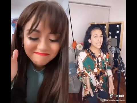 ¡TREMENDO DÚO! 😍😍🎶🎵 Amy Gutierrez y Daniela Darcourt se juntaron en este divertido video 😅😊