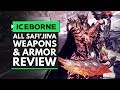 Monster Hunter World Iceborne | All Safi'jiiva Weapons & Amazing Armor Set Overview