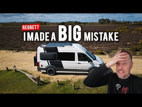 I made a BIG mistake! Avoid these 5 issues when self building a campervan