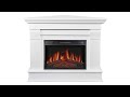 Камінокомплект кутовий ArtiFlame Albion Corner AF23S білий з обігрівом і звуком горіння вогню