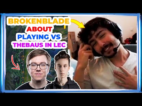 G2 BrokenBlade About Playing vs LR TheBAUS in LEC 👀 ft. Caedrel
