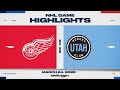 NHL Highlights Red Wings Vs Utah HC March 24 2025