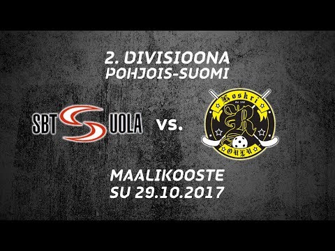 Highlights: SBT Suola vs. KoskRi (29.10.2017)