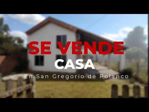 Casa frente a playa del barranco  San Gregorio de Polanco