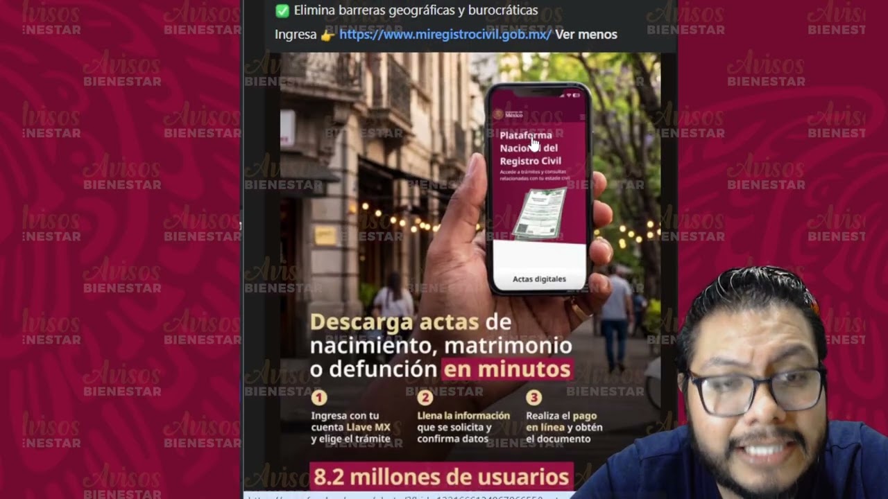 ASÍ DE FACIL Y RAPIDO, puedes obtener tu acta de nacimiento en línea con solo estos pasos