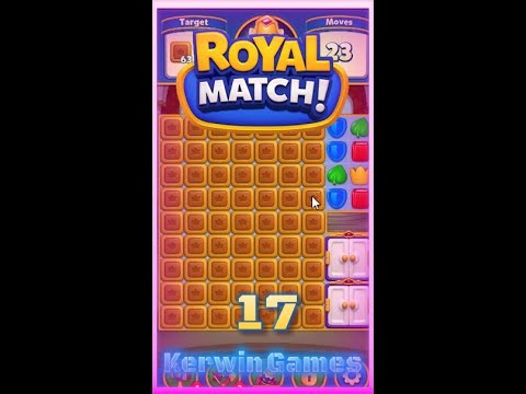 Royal Match Level 17 - No Boosters