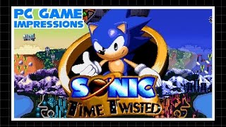 Sonic Time Twisted Free PC Game Impressions