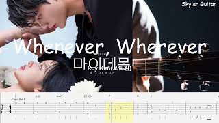 Download lagu [My Demon OST 2] Roy Kim - Whenever, Wherever Fingerstyle Guitar   TABS mp3