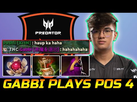 GABBI PLAYS POSITION 4 SUPPORT - LOTUS + VEIL DISCORD BUILD DOTA 2