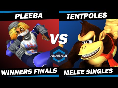 Pleeba vs tentpoles - Winners Finals | Midlane Melee 25