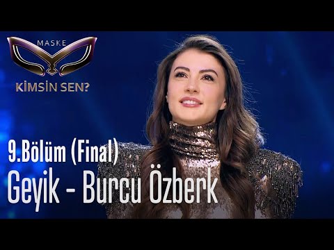 Geyik maskesinin altındaki ünlümüz Burcu Özberk - Maske Kimsin Sen? 9. Bölüm (Final)